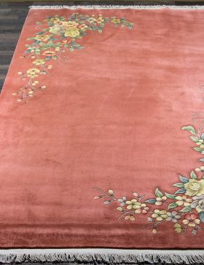 90 LINE WOOLEN HANDK-KNOTTED - A-116 - PINK