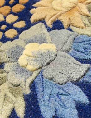 90 LINE WOOLEN HANDK-KNOTTED - F089 - 203
