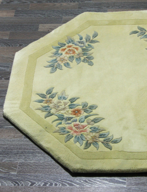 90 LINE WOOLEN HANDK-KNOTTED - SHD-107 - CREAM