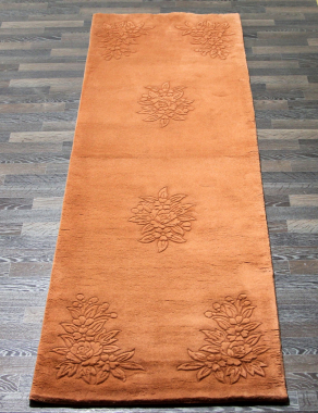 90 LINE WOOLEN HANDK-KNOTTED - SHD-109 - TERRA