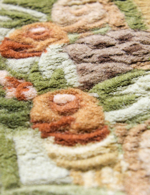 90 LINE WOOLEN HANDK-KNOTTED - SHD-110 - 240