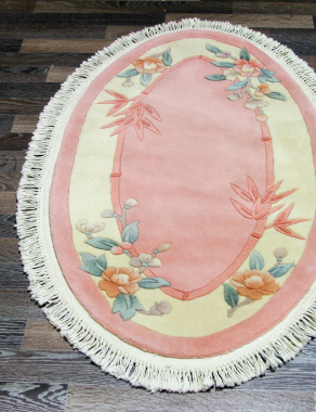90 LINE WOOLEN HANDK-KNOTTED - SHD-116 - PINK