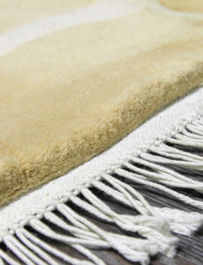 90 LINE WOOLEN HANDK-KNOTTED - SHD-119 - BEIGE