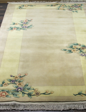 90 LINE WOOLEN HANDK-KNOTTED - SHD-124 - BEIGE