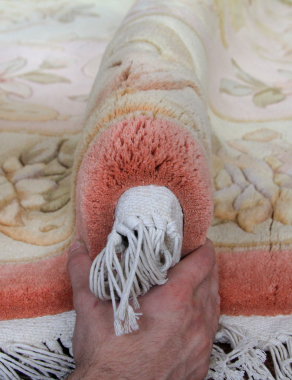 90 LINE WOOLEN HANDK-KNOTTED - SHD-13 - TERRA