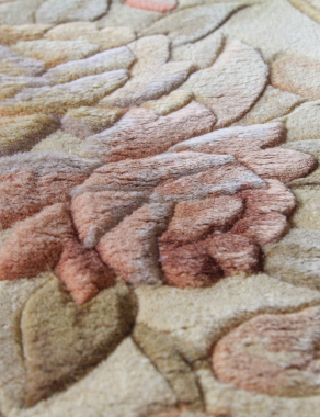 90 LINE WOOLEN HANDK-KNOTTED - SHD-13 - TERRA