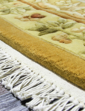 90 LINE WOOLEN HANDK-KNOTTED - SHD-3 - BEIGE