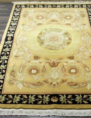 90 LINE WOOLEN HANDK-KNOTTED - SHD-3 - GOLD