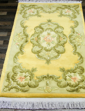 90 LINE WOOLEN HANDK-KNOTTED - SHD-6 - GOLD