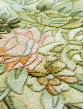 90 LINE WOOLEN HANDK-KNOTTED - SHD-6 - TERRA