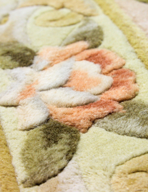 90 LINE WOOLEN HANDK-KNOTTED - SHD-9 - 346