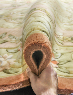 90 LINE WOOLEN HANDK-KNOTTED - SHD-9 - TERRA