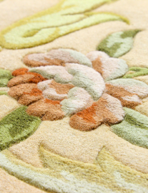 90 LINE WOOLEN HANDK-KNOTTED - SHD-9 - TERRA