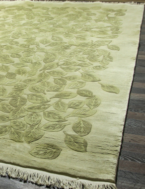 90 LINE WOOLEN HANDK-KNOTTED - SHD-92 - BEIGE