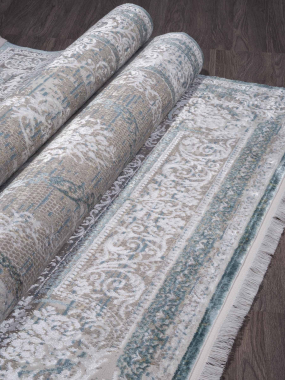 AJMAL - LP 292 - CREAM / TURQUOISE