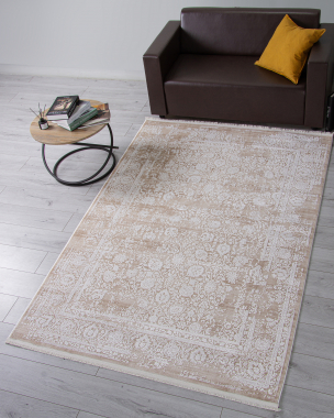 ANATOLIA - 21365C - D.BEIGE / WHITE