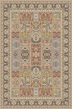 ARAVIA - 6816 - BEIGE-BLUE