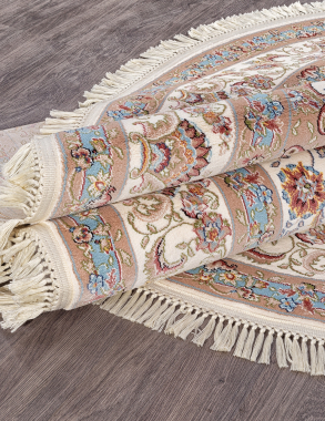 ARAVIA - D158 - CREAM-BLUE