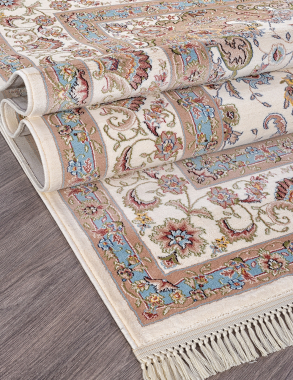 ARAVIA - D158 - CREAM-BLUE