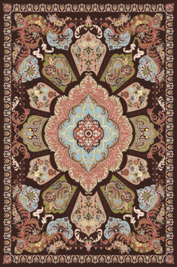 ARAVIA - D428 - BROWN-PINK