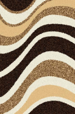 COMFORT SHAGGY 2 - s607 - BEIGE-BROWN 2