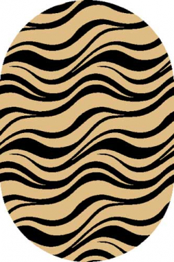 COMFORT SHAGGY 2 - s609 - BEIGE-BLACK