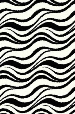 COMFORT SHAGGY 2 - s609 - BONE-BLACK
