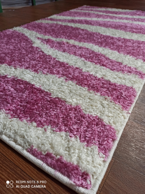 COMFORT SHAGGY 2 - s613 - PINK-BONE