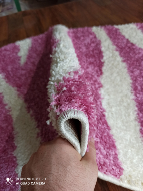 COMFORT SHAGGY 2 - s613 - PINK-BONE