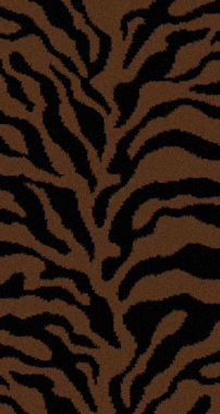 COMFORT SHAGGY 2 - s614 - BLACK-BROWN