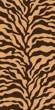 COMFORT SHAGGY 2 - s614 - BROWN-D.BEIGE