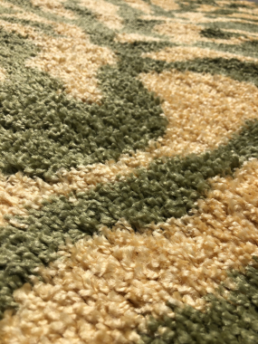 COMFORT SHAGGY 2 - s614 - GREEN-YELLOW