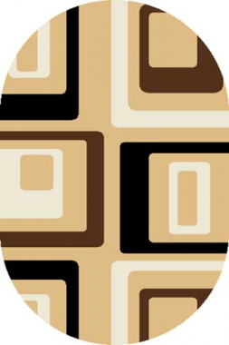 COMFORT SHAGGY 2 - s618 - BEIGE-BLACK