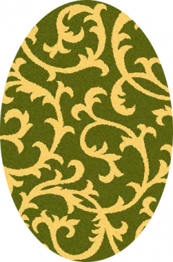 COMFORT SHAGGY 2 - s627 - GREEN-YELLOW