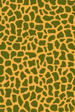 COMFORT SHAGGY 2 - s636 - ORANGE-GREEN