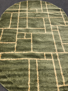 COMFORT SHAGGY 2 - s639 - GREEN-YELLOW