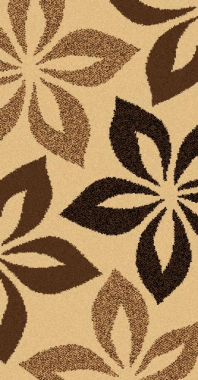 COMFORT SHAGGY 2 - s658 - BEIGE-BLACK