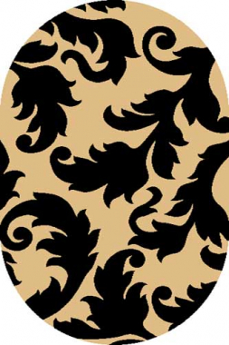 COMFORT SHAGGY 2 - s661 - BEIGE-BLACK