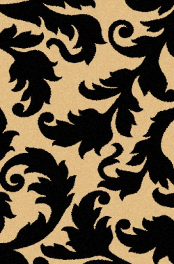 COMFORT SHAGGY 2 - s661 - BEIGE-BLACK