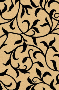 COMFORT SHAGGY 2 - s682 - BEIGE-BLACK