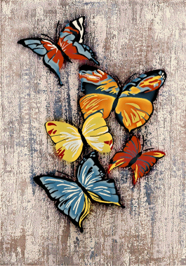 CRYSTAL - NC64 - ORANGE-MULTICOLOR