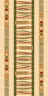 DA VINCI - d025 - CREAM-GREEN