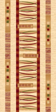 DA VINCI - d025 - CREAM-RED