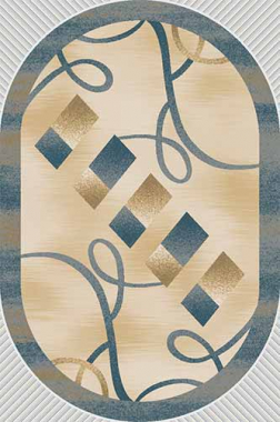 DA VINCI - d054 - BEIGE-BLUE