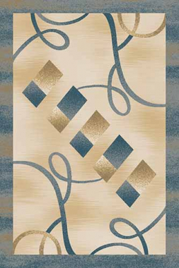 DA VINCI - d054 - BEIGE-BLUE