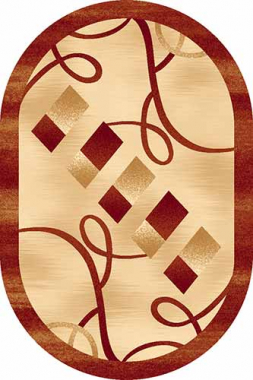 DA VINCI - d054 - BEIGE-RED