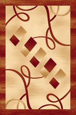 DA VINCI - d054 - BEIGE-RED