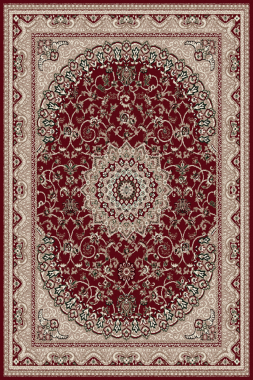 DARGA - F672 - RED-BEIGE
