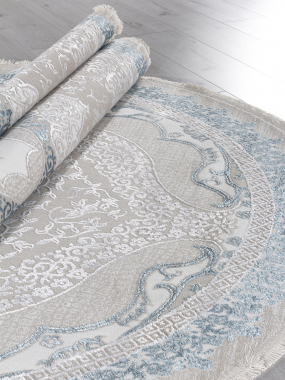 EFSAN - Q010A - CREAM SHRINK / BLUE FDY