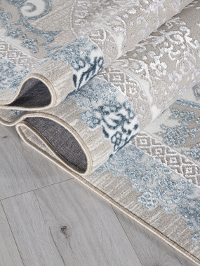 EFSAN - Q010A - CREAM SHRINK / BLUE FDY